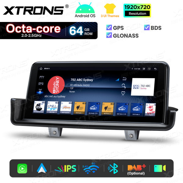 BMW E90/E91/E92/E93 SENZA MONITOR DI SERIE Octacore 2GB/64 GB 10.25'' Android OS 4G carplay android auto wireless  QTB1090UNL