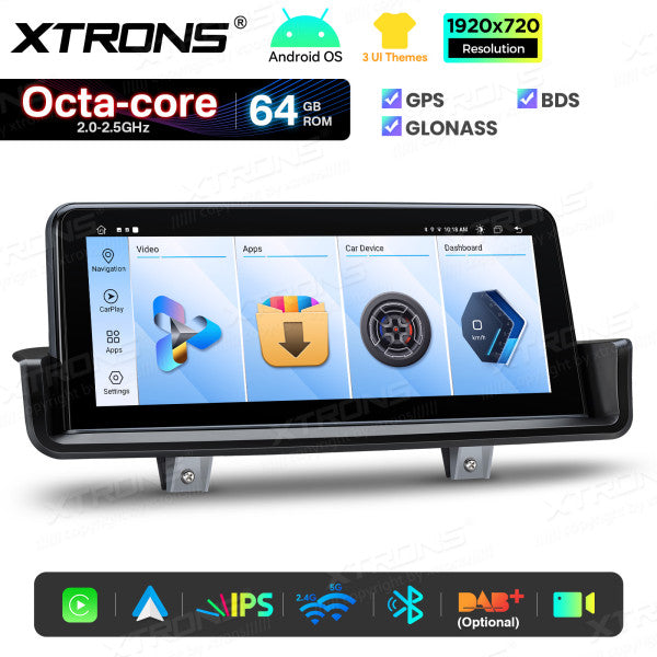 BMW E90/E91/E92/E93 SENZA MONITOR DI SERIE Octacore 2GB/64 GB 10.25'' Android OS 4G carplay android auto wireless  QTB1090UNL