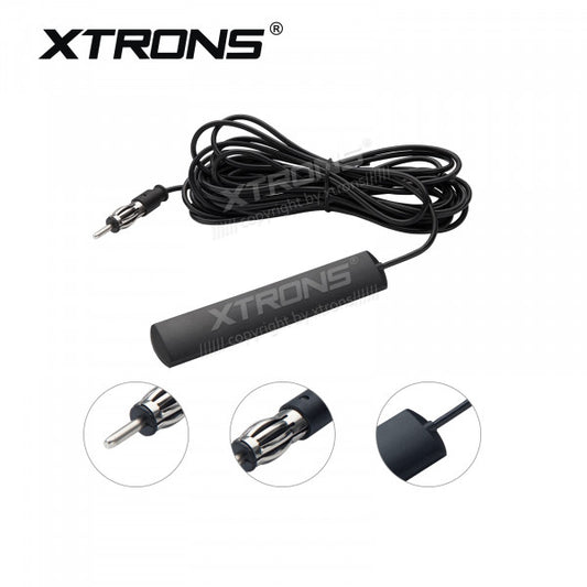 Antenna radio FM stereo universale per auto  12 V per parabrezza RANT01
